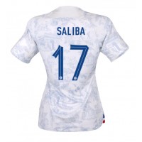 Frankrike William Saliba #17 Fotballklær Bortedrakt Dame VM 2022 Kortermet